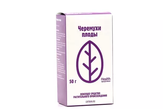 Черемухи плоды, 50 г, сырье растительное