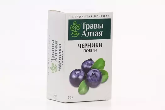 Черники обыкновенной побеги серии Алтай, 50 г