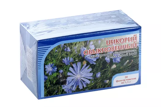 Цикорий обыкновенный, 1,5 г, 20 шт, ф/п