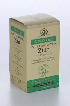 Цинк 25 мг в ферментированной культуре Коджи, 808 мг, 30 шт, капсулы