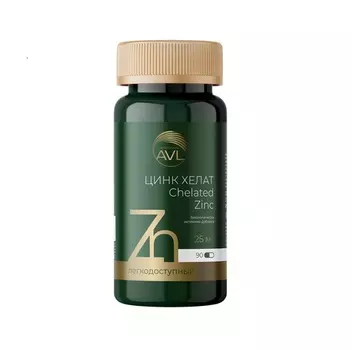 Цинк Хелат, 426 мг, 90 шт, капсулы