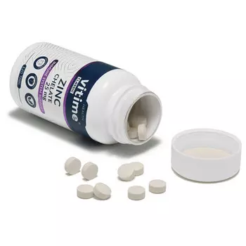 Цинк хелат ВиТайм Классик 25 мг, 120 шт, таблетки