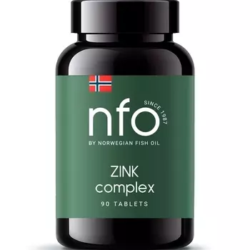 Цинк Комплекс NFO, 90 шт, таблетки