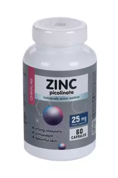 Цинк пиколинат Chikalab, 25 мг, 60 шт, капсулы