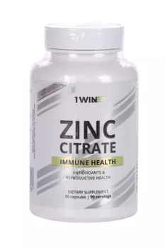 Цинка цитрат 1WIN, 90 шт, капсулы