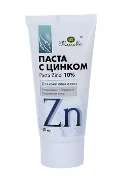 Цинковая паста 10%, 40 мл