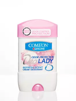 Come'on Женский гелевый дезодорант, освежающий аромат, 75 мл.