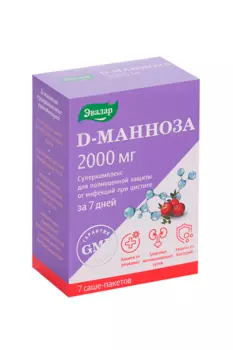 D-Манноза Суперкомплекс Эвалар, 3,7 г, 7 шт, саше-пакет