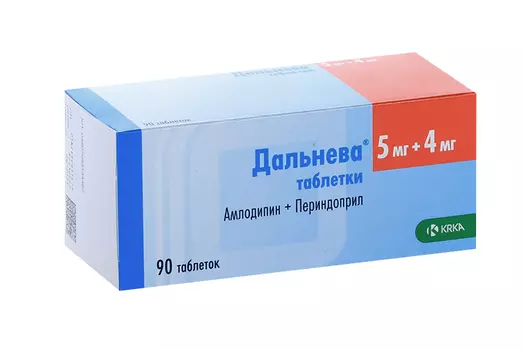 Дальнева 5 мг+4 мг, 90 шт, таблетки