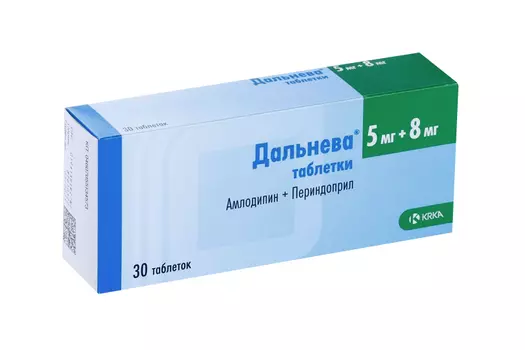 Дальнева 5 мг+8 мг, 30 шт, таблетки