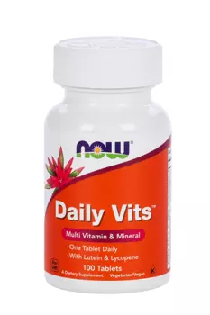 Дейли Витс NOW, 1 252 мг, 100 шт, таблетки