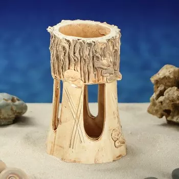 Декорация д/аквариума Башня 8 х 8 х 14 см