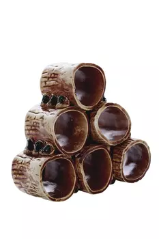 Декорация для аквариума "Сомятник", 10 х 21 х 20 см, микс