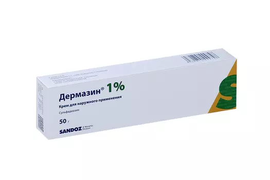 Дермазин 1%, 50 г, крем