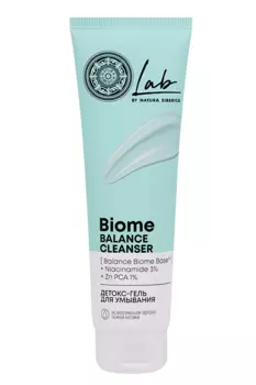 Детокс-гель Natura Siberica Lab Biome Balance д/умывания, 150 мл