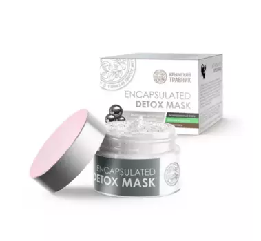 Детокс-маска Крымский Травник с инкапсулированным древесным углем, 55 мл
