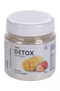 Детокс Слим Эффект+экстракт грейпфрутовой косточки 1WIN Манго-Клубника, 80 г