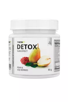 Детокс Слим Эффект+ягоды годжи 1WIN Груша, 80 г