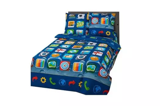 Детское постельное бельё 1,5 сп. «Матрица»
