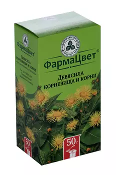 Девясил ФармаЦвет, 50 г, сырье растительное измельченное