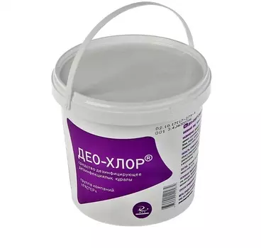 Дезинфицирующее средство Део-Хлор, 300 таблеток по 3,4 г