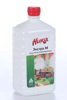 Дезинфицирующее средство с моющим эффектом "Ника-Экстра М", 1 л