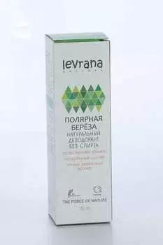 Дезодорант Леврана Полярная береза натуральный, 50 мл