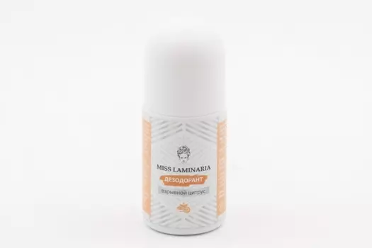 Дезодорант Miss Laminaria Взрывной цитрус шарик, 50 мл