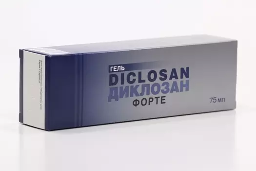 Диклозан форте, 75 мл, гель