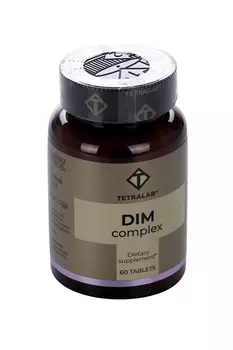 ДИМ Тетралаб комплекс селена/цинка/дииндолилметана/пиперина, 60 шт, таблетки покрытые оболочкой
