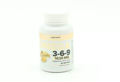 Добавка aTech Nutrition Omega 3-6-9, 60 шт, капсулы