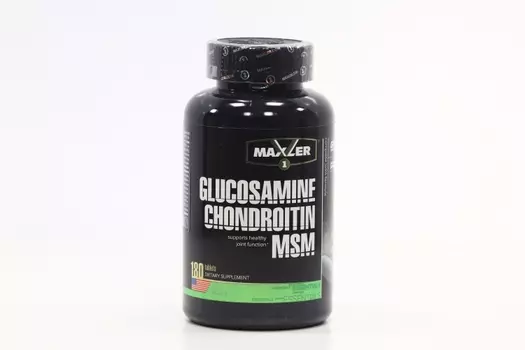 Добавка MAXLER glucosamine-chondroitin-MSM 180 табл