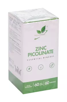 Добавка Naturalsupp Пиколинат цинка, 60 шт, веган капсулы