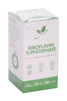 Добавка Naturalsupp Рибофлавин 5-фосфат (Витамин В2), 60 шт, веган капсулы