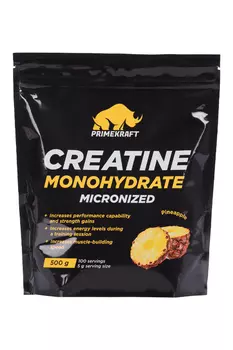 Добавка Prime Kraft Creatine Monohydrate ананас, 500 г, дойпак