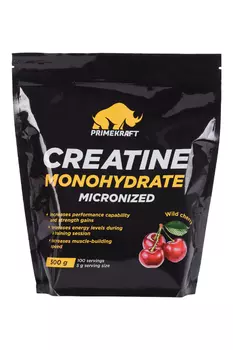 Добавка Prime Kraft Creatine Monohydrate дикая вишня, 500 г