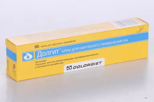 Долгит 5%, 50 г, крем