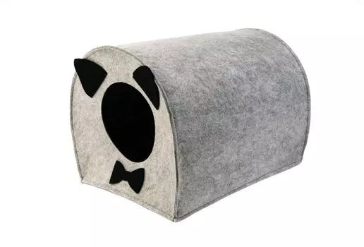 Домик Eva д/животных будка джентльмена войлок 33х33х45 см