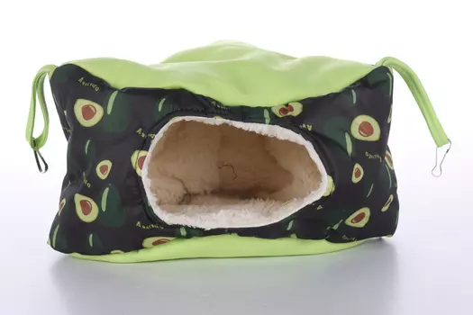 Домик-гамак д/грызунов Треугольник LM 9809 Размер(27х18х15см)