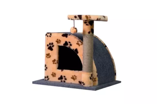 Домик-когтеточка Чистый котик №25 формы горки 50х50х50 см