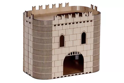 Домик-Крепость ЗООМАРК 20х12х17,5 см