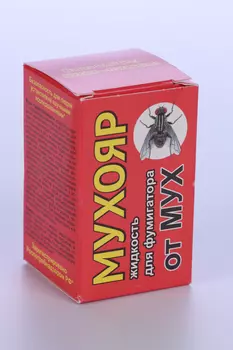 Дополнительный флакон-жидкость Мухояр от мух флакон 30 мл