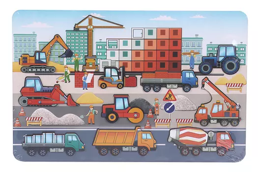 Доска Нескучные игры Стройплощадка развивающая