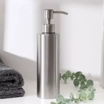 Дозатор д/мыла нержавеющая сталь 350 мл