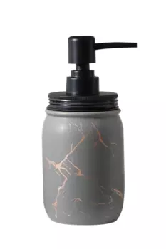 Дозатор д/жидкого мыла Зевс 500 мл цвет серый