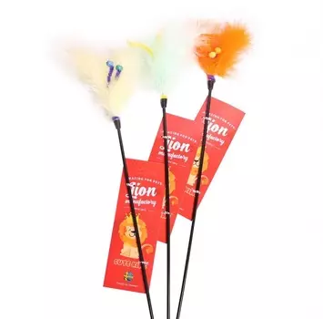 Дразнилка д/кошек Lion Жар-Птица LMG-K0013-D 70 см