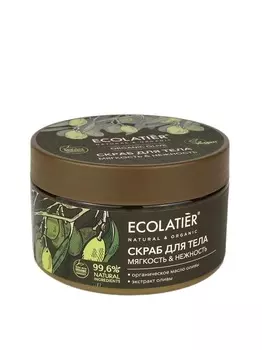 Ecolatier green ORGANIC OLIVE Скраб для тела Мягкость & Нежность, 300г
