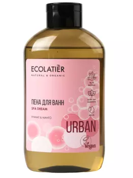 Ecolatier URBAN Пена для ванн гранат & манго,600мл