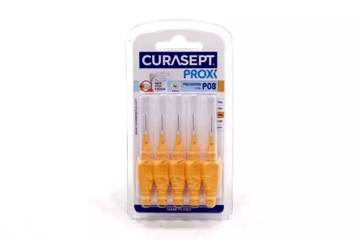 Ершик Curasept proxi P08 межзубной, 5 шт, (2056CS07502)