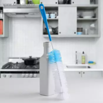 Ершик д/посуды Доляна, 538 см, цвет микс